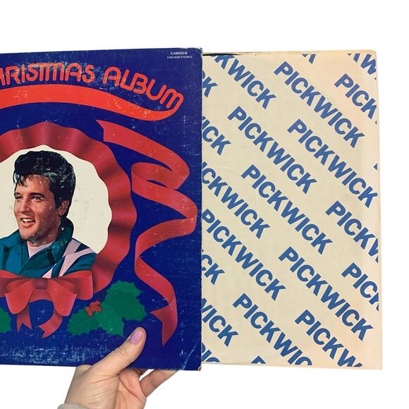 Elvis Christmas Album Vinyl Record 1970 RCA Records - Picture 3 of 6